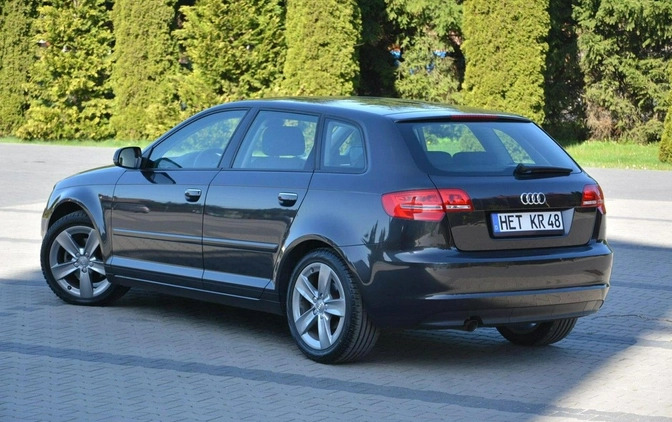 Audi A3 cena 36900 przebieg: 207581, rok produkcji 2011 z Dębno małe 436